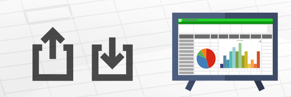 Import export time logs